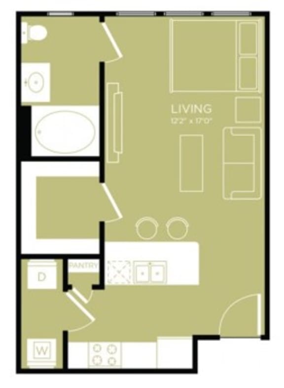 Senior Studio, 1 & 2 Bedroom Apartments in Wylie TX Retreat at Wylie
